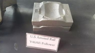 Y46-AE forged follower and disc seat of railway spare parts