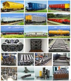 Railway feight  wagon and spare parts