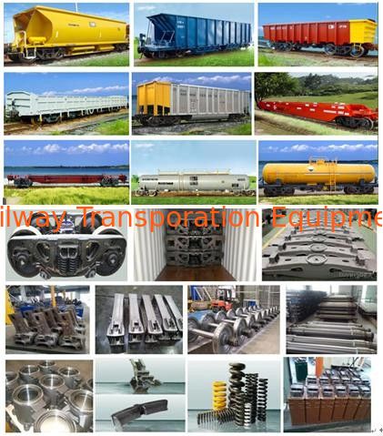 Railway feight  wagon and spare parts